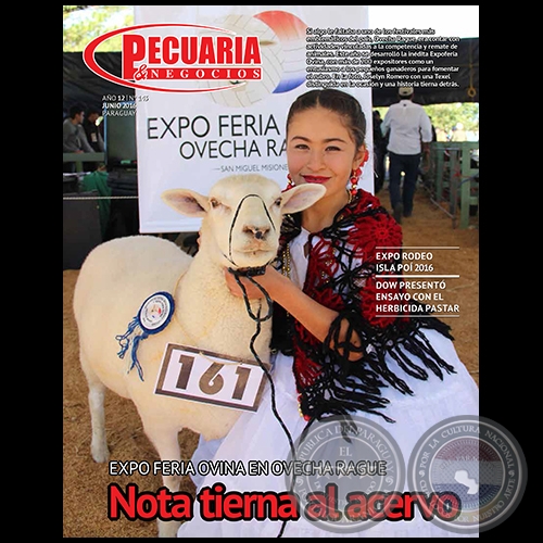 PECUARIA & NEGOCIOS - AÑO 12 NÚMERO 143 - REVISTA JUNIO 2016 - PARAGUAY